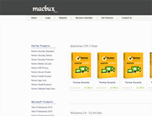 Tablet Screenshot of macbux.com